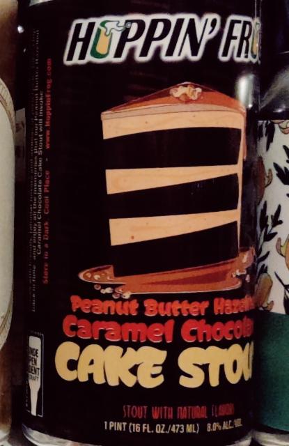Peanut Butter Hazelnut Caramel Chocolate Cake Stout, Hoppin' Frog Brewery