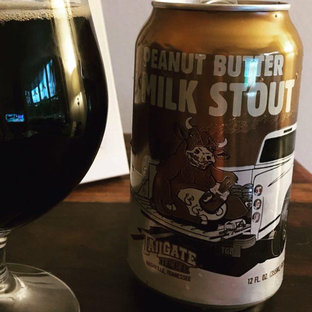 Peanut Butter Milk Stout 5.8%, TailGate Brewery, United States