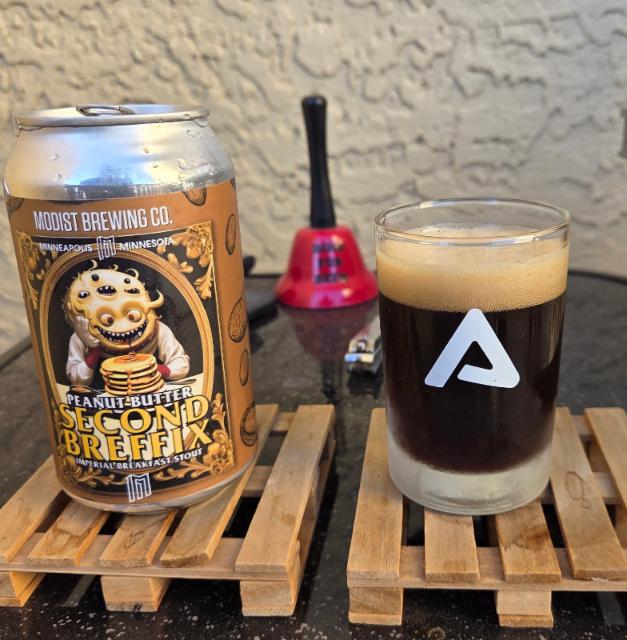Peanut butter second prefix Imperial breakfast stout 10.0%, Modist Brewing, United States