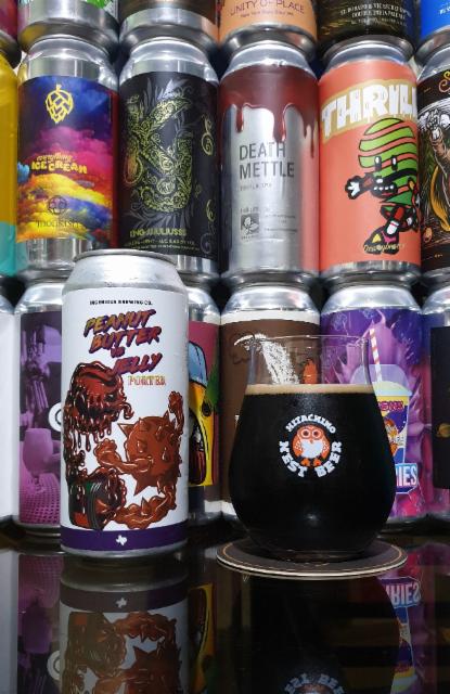peanut butter v.s. jelly 8.2%, Ingenious Brewing Co., United States