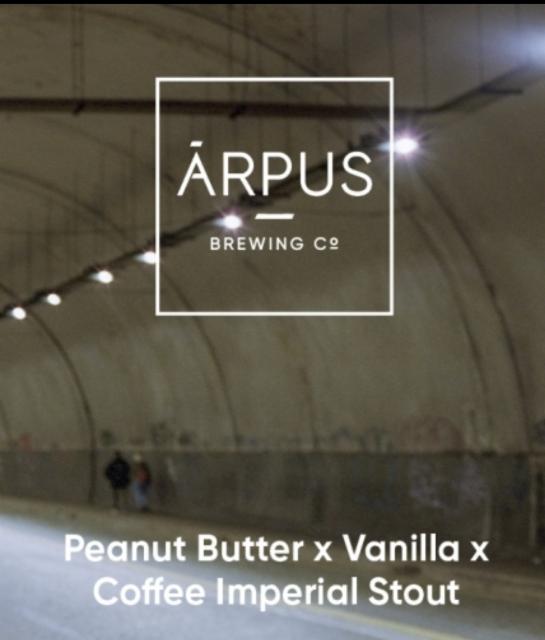 Peanut Butter x Vanilla x Coffee Imperial Stout 12.0%, Ārpus Brewing Co., Latvia