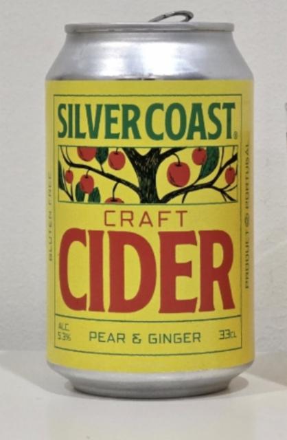 Pear & Ginger 5.3%, Silver Coast Craft Cider, Portugal
