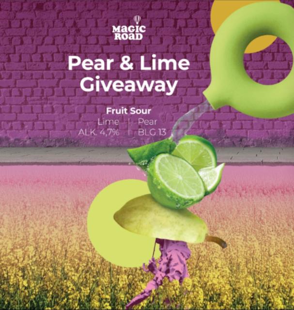 Pear & Lime Giveaway 4.7%, Magic Road, Poland