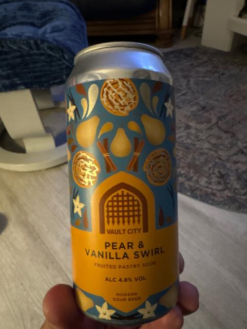Pear and vanilla swirl 4.8%, Vault City Brewing, Scotland