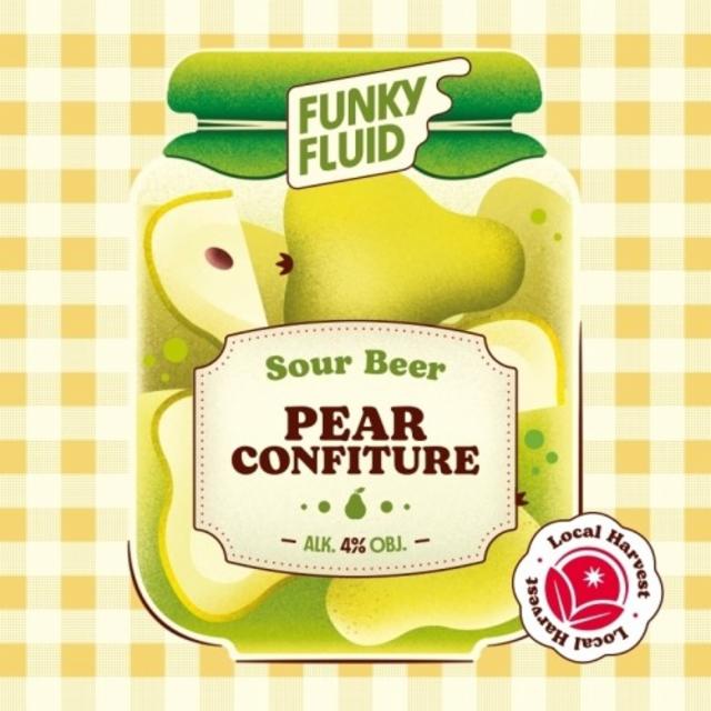 Pear Confiture 4.0%, Funky Fluid, Poland