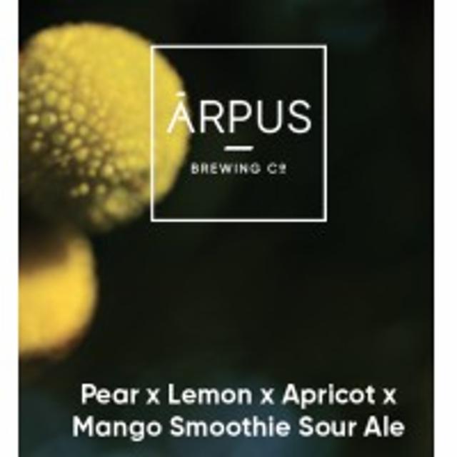 Pear x Lemon x Apricot x Mango Smoothie Sour Ale 4.5%, Ārpus Brewing Co., Latvia