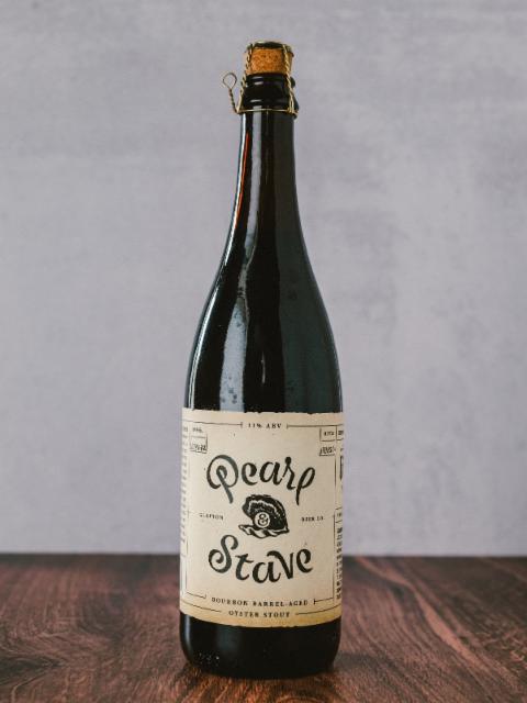 Pearl & Stave Barrel-Aged Oyster Stout 11.0%, Grayton Beer, United States