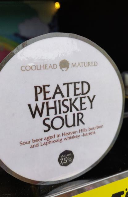 Peated Whiskey Sour 7.5%, CoolHead Brew, Finland