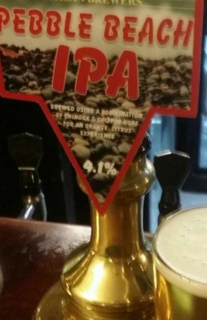 Pebble Beach IPA 4.1%, Weltons Brewery Ltd, England