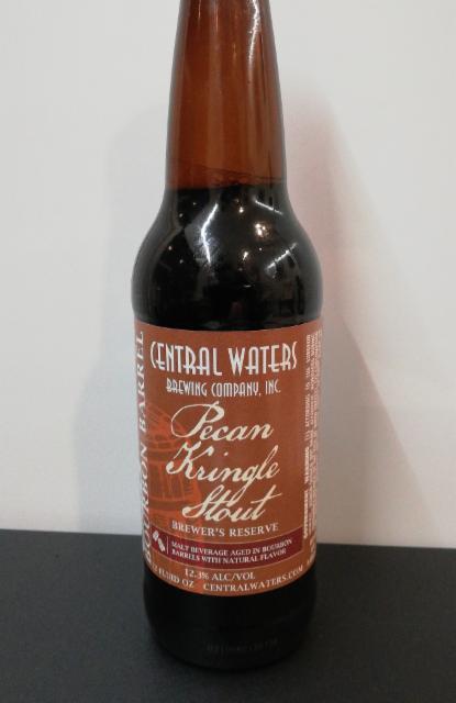 Brewer's Reserve Bourbon Pecan Kringle Stout 12.3%, Central Waters Brewing Company, United States