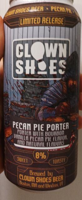 pecan pie porter limited release 8.0%, Clown Shoes, United States