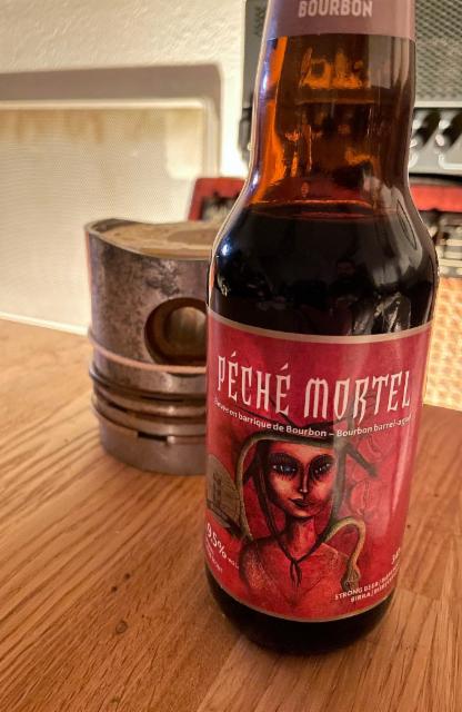 Péché Mortel Bourbon (2019) 9.5%, Brasserie Dieu du Ciel!, Canada