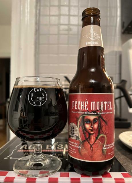 Péché Mortel Bourbon (2017) 9.5%, Brasserie Dieu du Ciel!, Canada