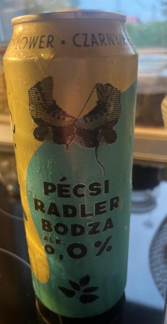 Pecsi radler bodza 0.0 0.0%, Pécsi Sörfözde (Ottakringer), Hungary