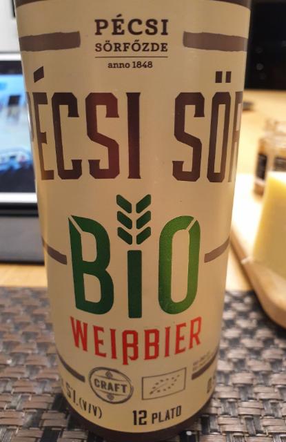 Pécsi Sör Bio Weißbier 5.7%, Pécsi Sörfözde (Ottakringer), Hungary