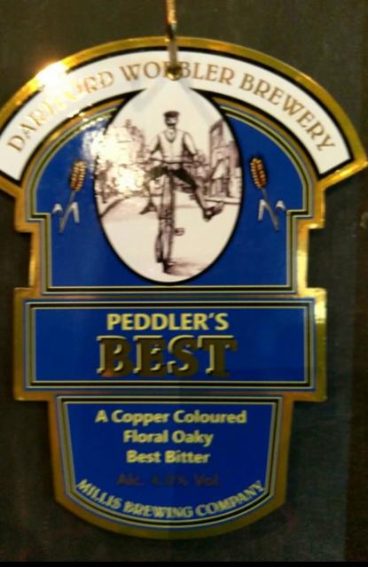 Peddler's Best 4.0%, Dartford Wobbler Brewery, England