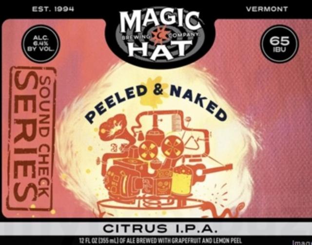 Peeled & Naked 6.4%, Magic Hat Brewery, United States