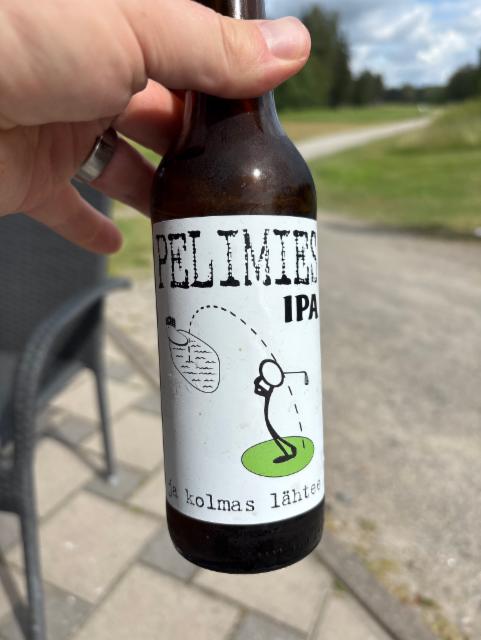 Pelimies IPA 5.5%, United Gypsies (UG) Brewery, Finland