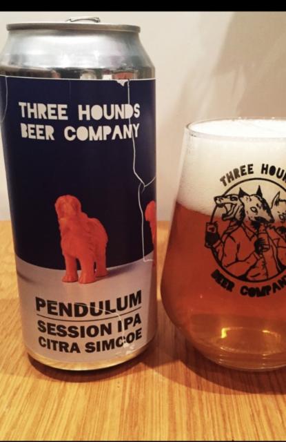 Pendulum - Citra Simcoe 4.6%, Three Hounds Beer, England