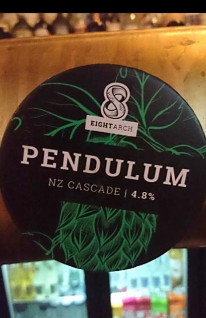 Pendulum NZ Cascade 4.8%, Eight Arch Brewing, England