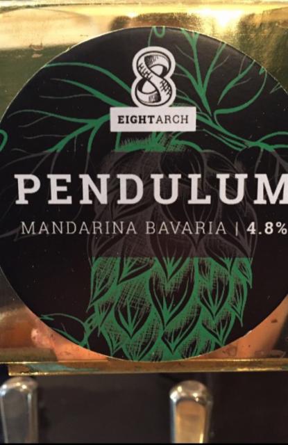 Pendulum Mandarina Bavaria 4.8%, Eight Arch Brewing, England