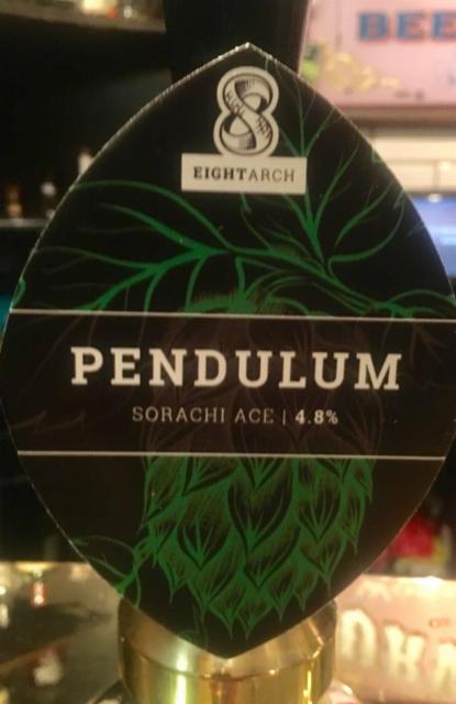 Pendulum Sorachi Ace 4.8%, Eight Arch Brewing, England