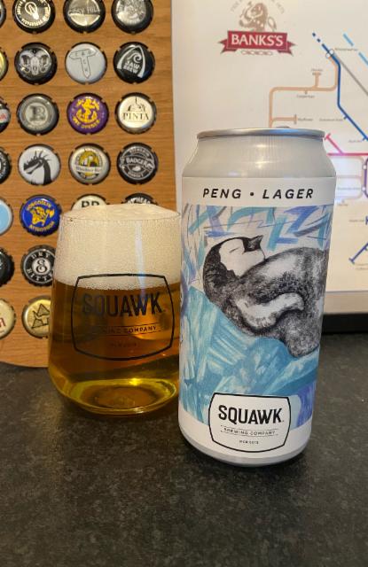 Peng 5.0%, Squawk Brewing Company, England