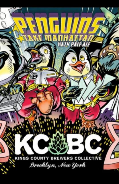 Penguins Take Manhattan 5.2%, Kings County Brewers Collective KCBC, United States