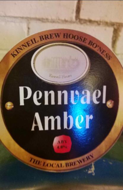 Pennvael Amber 4.0%, Kinneil Brew Hoose llp, Scotland