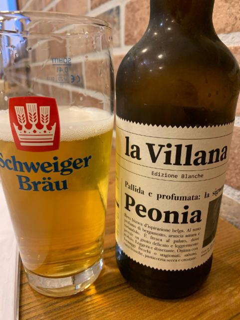 Peonia, Birrificio La Villana