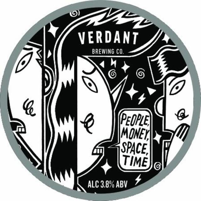 People, Money, Space, Time 3.8%, Verdant Brewing Co., England