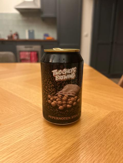 Pepernote Stout 8.0%, Two Chefs Brewing, Netherlands
