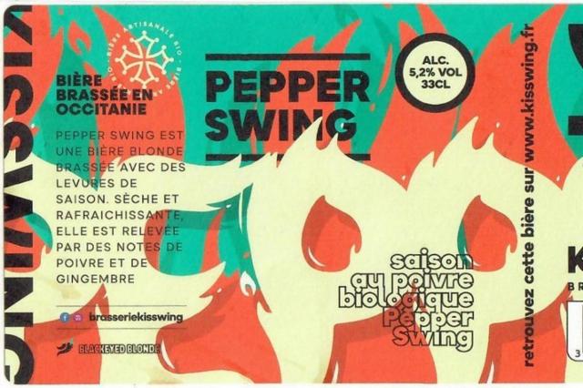 Pepper Swing 5.2%, Kiss'Wing, France