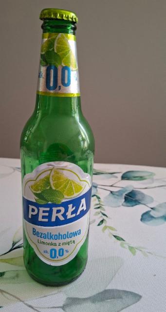 Perła Bazalkoholowa Limonka z miętą 0.0%, Perła - Browary Lubelskie, Poland
