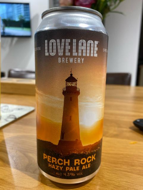 Perch Rock 4.3%, Love Lane Brewing, England