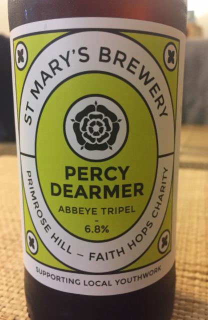 Percy Dearmer 6.8%, St Mary's Brewery, England