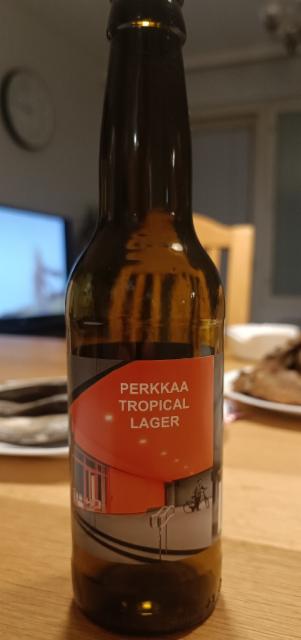 Perkkaa Tropical Lager 5.0%, Husky Brewing, Finland