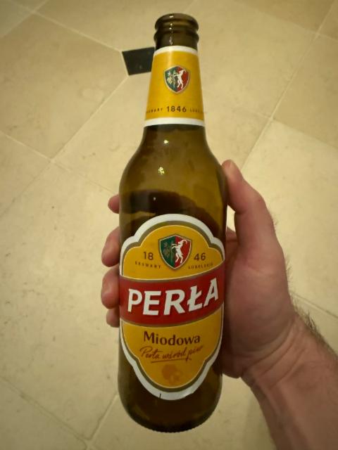 Perla Miodowa 5.4%, Perła - Browary Lubelskie, Poland