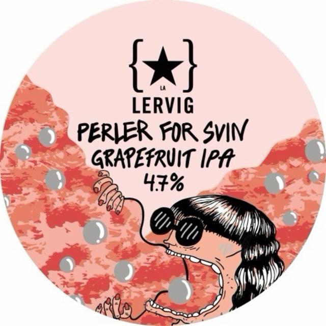 Perler for svin grapefruit 4.7%, Lervig Aktiebryggeri, Norway