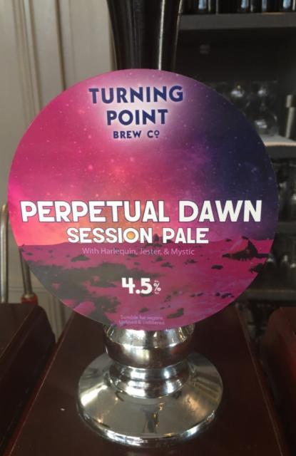 Perpetual Dawn 4.5%, Turning Point Brew Co., England