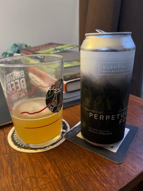 Perpetual Fog 8.0%, Burnt Mill Brewery, England