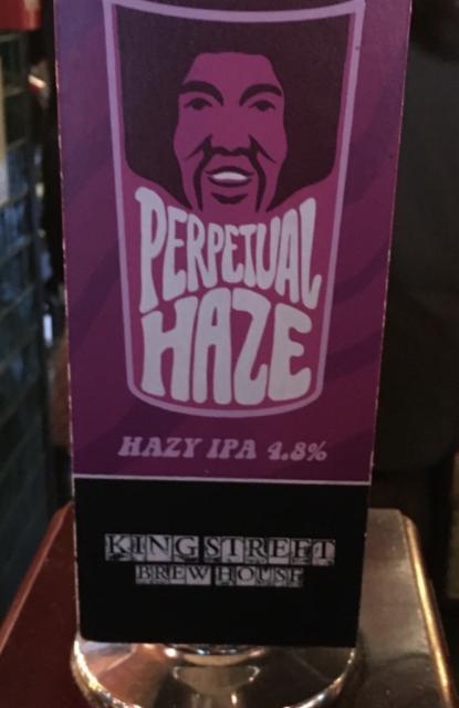 Perpetual Haze 4.8%, King St Brew House, England