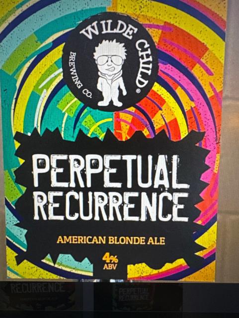Perpetual Recurrence 4.0%, Wilde Child Brewing Co., England