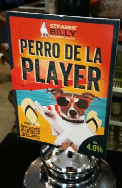 Perro De La Player 4.0%, Steamin' Billy, England