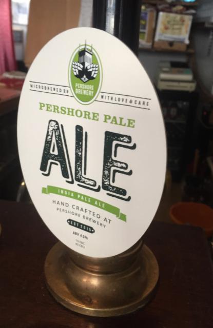Pershore Pale Ale 4.5%, Pershore Brewery, England