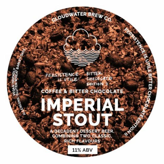Persistence Is Utile: Bitter Chocolate Edition II 11.0%, Cloudwater Brew Co., England