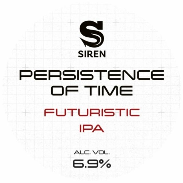 Persistence Of Time 6.9%, Siren Craft Brew, England