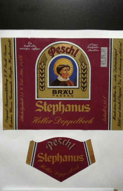 Peschl Bräu Stephanus heller Doppelbock, Peschl Bräu Passau