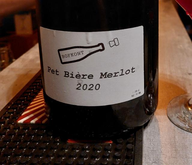 Pet Bière Merlot (2020) 6.0%, Bofkont, Belgium