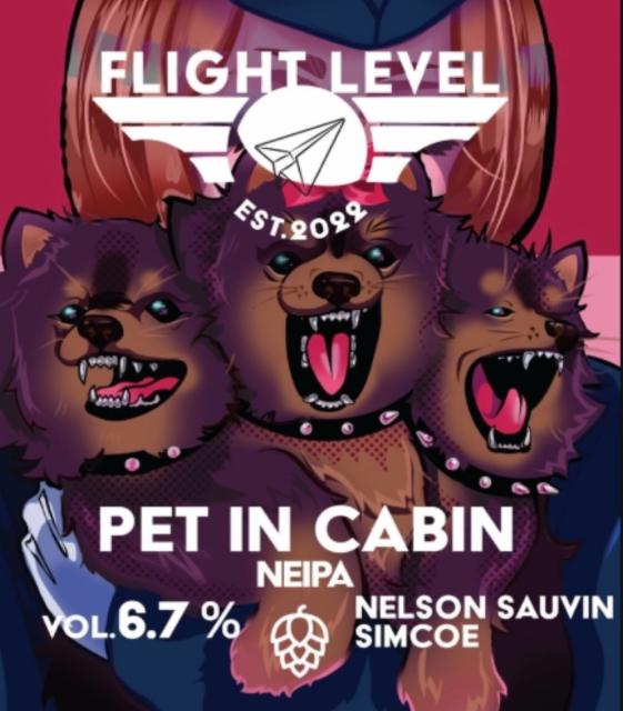 Pet in Cabin 6.7%, Flight Level Brewing, Finland